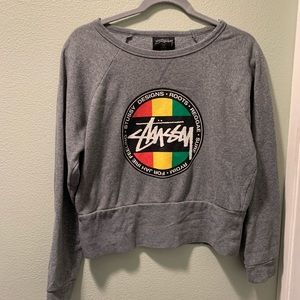 Stüssy crop sweater